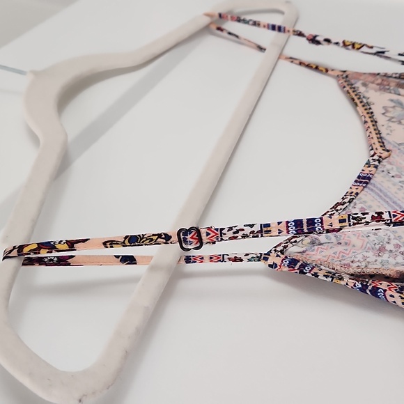 H&M Peach Patterned Mini Dress - Picture 7 of 7